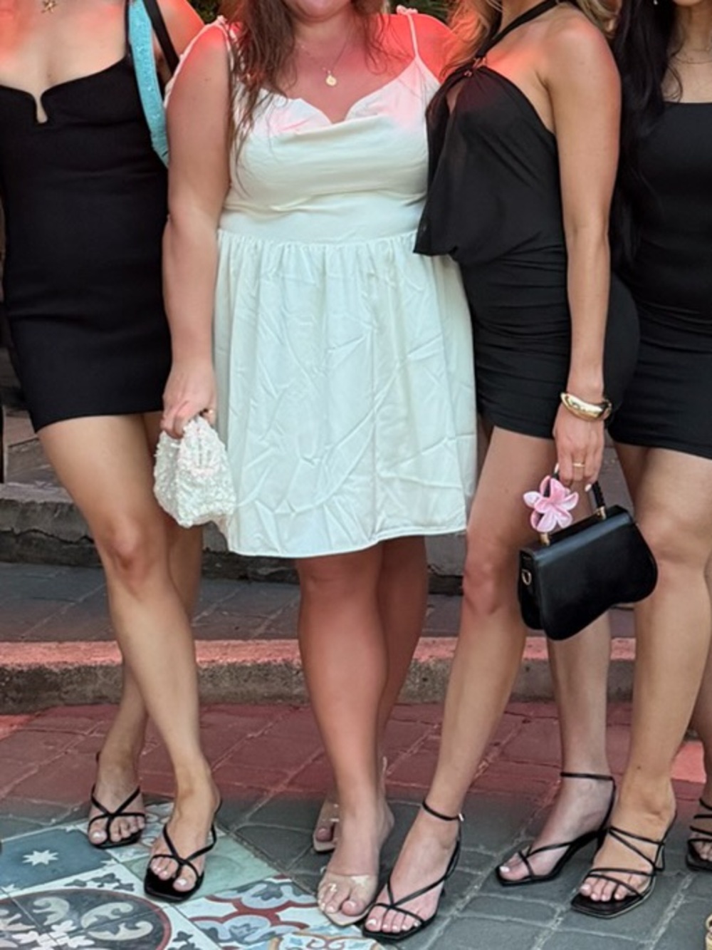 Cream mini dress - Picture 2 of 2